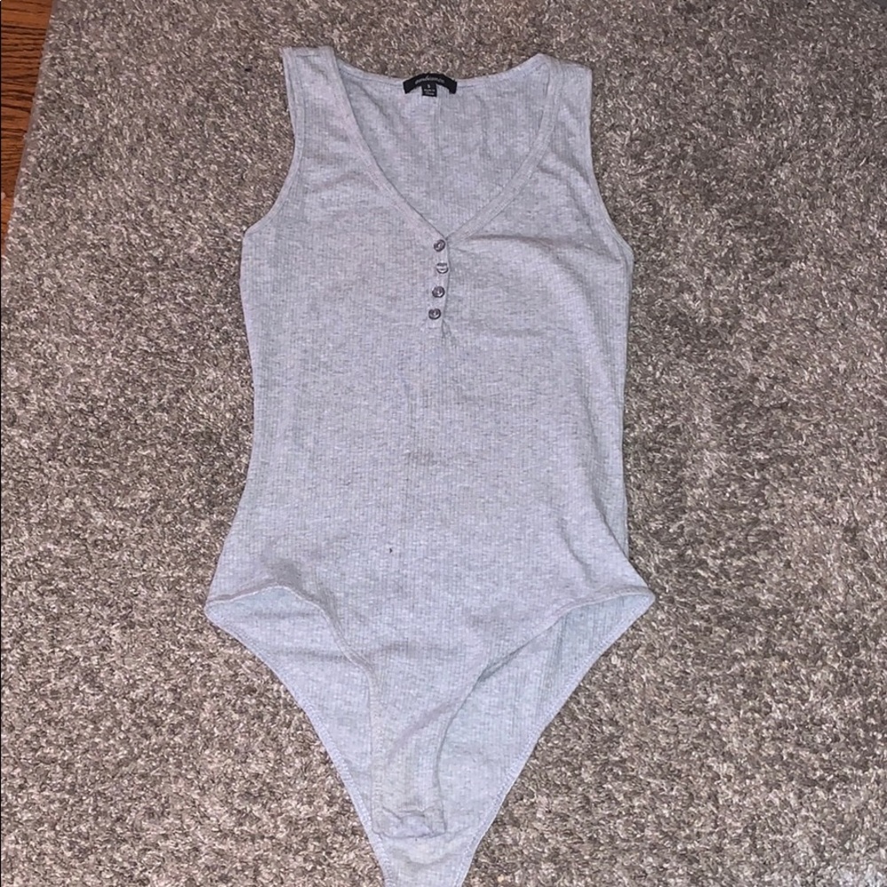Grey bodysuit